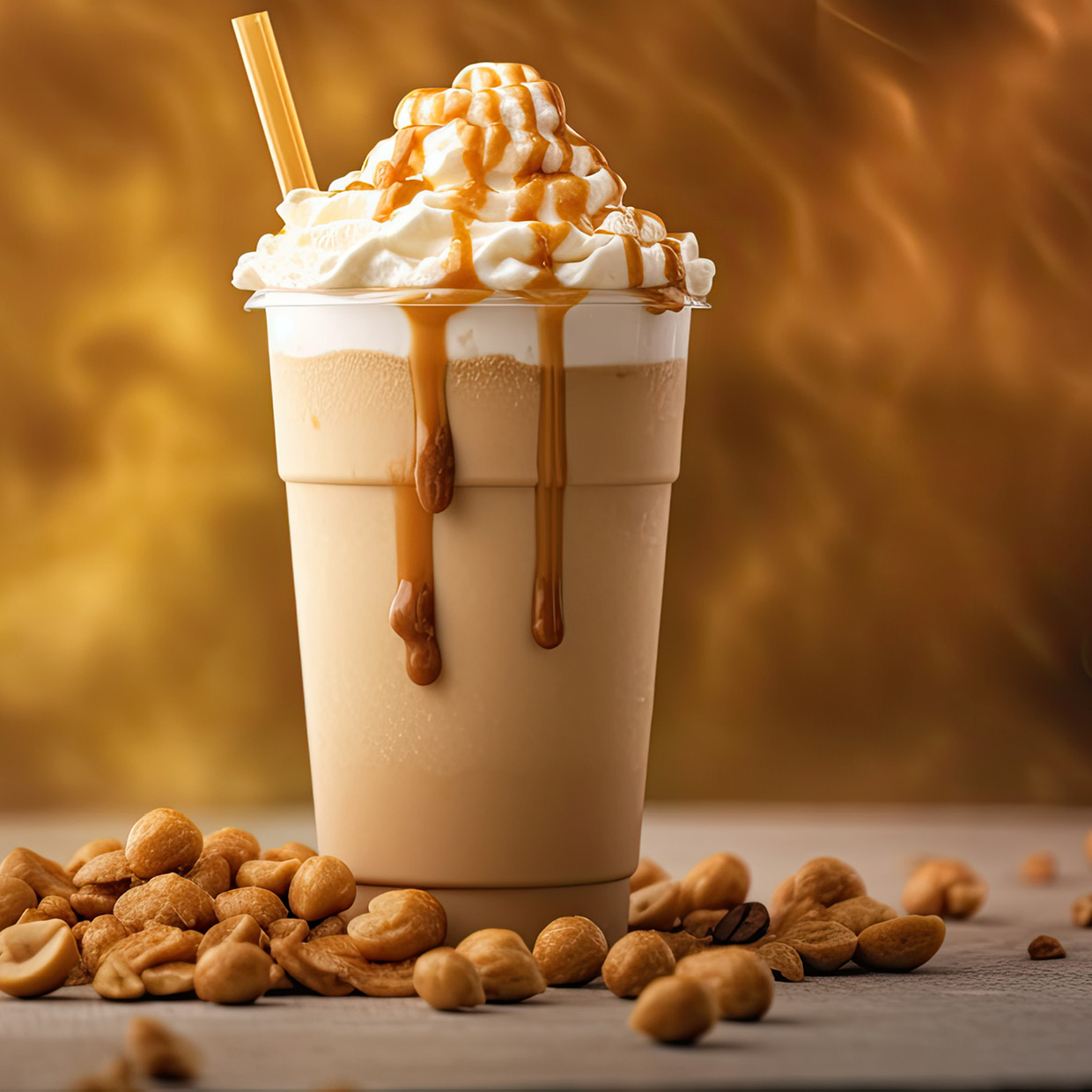 Butterscotch Popcorn Frappe 250 ml